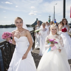 Līgavu parāde - 2016. Rīga.-