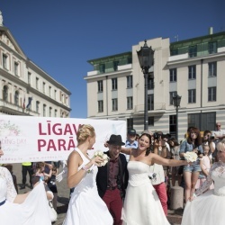 Līgavu parāde - 2016. Rīga.-