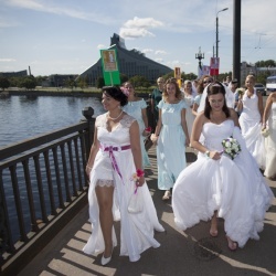 Līgavu parāde - 2016. Rīga.-