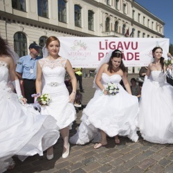 Līgavu parāde - 2016. Rīga.-