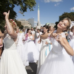 Līgavu parāde - 2016. Rīga.-