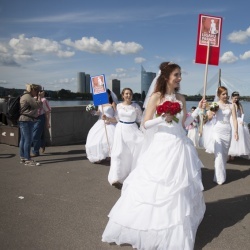 Līgavu parāde - 2016. Rīga.-