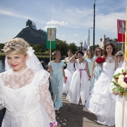 Līgavu parāde - 2016. Rīga.-