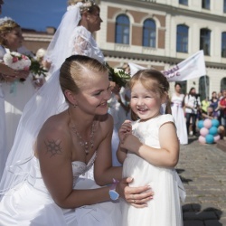 Līgavu parāde - 2016. Rīga.-