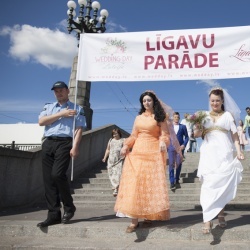 Līgavu parāde - 2016. Rīga.-