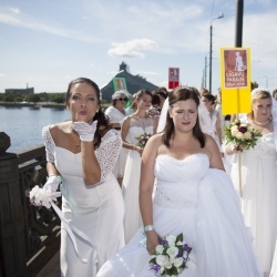 Līgavu parāde - 2016. Rīga.-