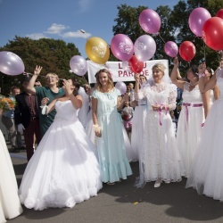 Līgavu parāde - 2016. Rīga.-