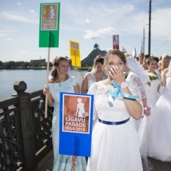 Līgavu parāde - 2016. Rīga.-