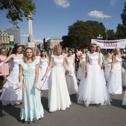 Līgavu parāde - 2016. Rīga.-