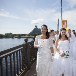 Līgavu parāde - 2016. Rīga.-