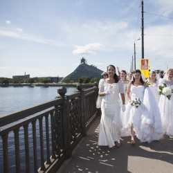 Līgavu parāde - 2016. Rīga.-