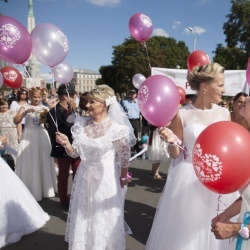 Līgavu parāde - 2016. Rīga.-