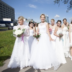 Līgavu parāde - 2016. Rīga.-