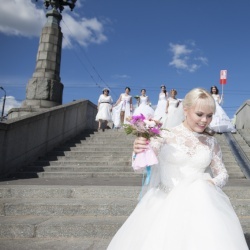 Līgavu parāde - 2016. Rīga.-