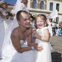 Līgavu parāde - 2016. Rīga.-