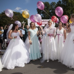 Līgavu parāde - 2016. Rīga.-