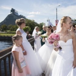 Līgavu parāde - 2016. Rīga.-