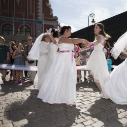 Līgavu parāde - 2016. Rīga.-