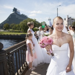 Līgavu parāde - 2016. Rīga.-