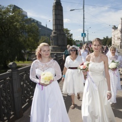 Līgavu parāde - 2016. Rīga.-