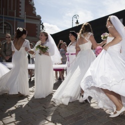 Līgavu parāde - 2016. Rīga.-