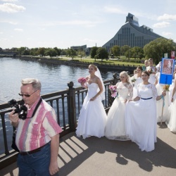 Līgavu parāde - 2016. Rīga.-