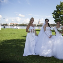 Līgavu parāde - 2016. Rīga.-