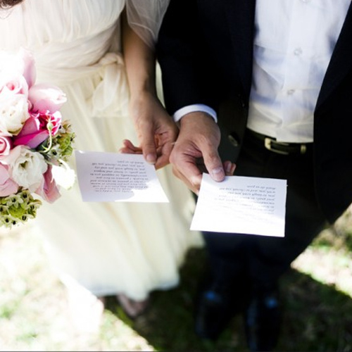 5 идей для свадебной клятвы